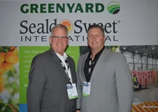 Henry Kreinces and GT Parris with Seald Sweet/Greenyard. GT just started with Seald Sweet a few weeks ago.