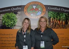 Courtney Boyer and Patty Emmert with Duncan Family Farms