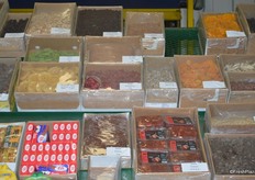 Plenty of dried fruit options