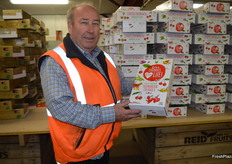 This box promotes the health benefits of cherries.