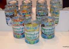 Fresh fruit snacks being promoted by Polish exporter Ewa Bis. The packaging is ideal for soft fruits, cherry tomatoes and grapes.