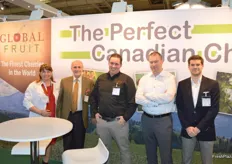Marja Albers from Global Fruit, Jacques Mayol, Andre Bailey from Global Fruit, Marcel van der Welle from Van Ooijen Citrus and Pierre-Alexandre Mayol