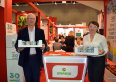 Marek Marzec, Founder of Ewa-Bis, with Anna Litwin. The company is celebrating 30 years of business this year.