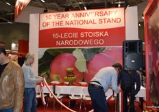 This year was the 10th anniversary for the Polish stand at Fruit Logistica.