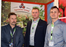 Pawel Zarzycki, Dariuz Danilkiewicz and Piotr Wolinski from Agronom Group.