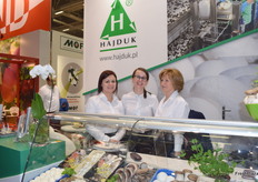 It took some convincing, but all of the three lovely ladies from Hajduk on the photo, from left to right; Katarzyna Widera, Aleksandra Zmaczynska and Krystyna Turoliska.