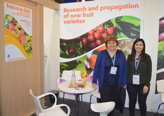 Marie-Laure Eteve and Lisa Herrero from COT International