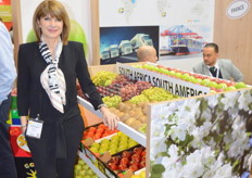 Nathalie Casal from Distrimex. The company has got a stronger international presence with more office outside of France.