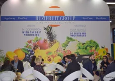A view of the Ruzifruit Group stand.