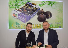 Bilal Unalmis and Hakan Arikan from Turkish fruit and vegetable exporter Finkum.