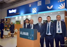 Ceyhun Gunduz, Serkan Aksahin, Ercan Kurtarir, Efe Yedibaslar and Irfan Surer from Alanar.