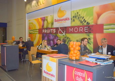 A view of the Balakanakis stand in the Greek Pavilion.