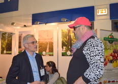 Nikolay Naydenov from the Bulgarian Greenhouse Growers´Association and Rosen Georgiev.