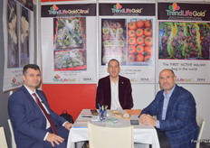 Kadir Ilhan, Bayram Karagoz and Ozgir Karabolut from DEKA Plastik.