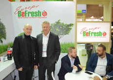 Meir Bazak and Oron Ziv promoting Befresh Europe