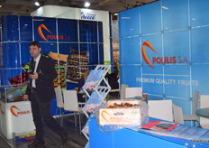 The Poulis SA booth.