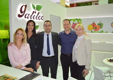 Karen Ron, Michal Naveh, Eitan Zvi, Dror Eigerman, Alina Iefimova from Galilee-Export
