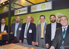 From left to right; Alexandros Polydoropoulos, Antreas Lagos and Charalampos Lagos from Labidino, Nick Nafpliotis from Greek and Fresh, Petros Diasakos from Geoplant and Theodore Damvakaris from Greek and Fresh.