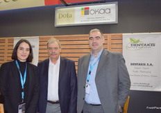 From Okaa; Stefania Georgakakou Koutsonikou-CEO, Michalis Mytilinakis- Chairman of the Board and Ioannis Triantafyllis- General Manager.