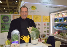 Philip Philippou- Marketing Manager for Alion Fresh Salads & Herbs from Cyprus.