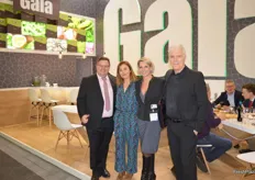 Iris Zarfin and Berto Levy from Gaia with customers