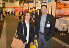 Patricia Castaneda and Christian Deblasio from Purfresh