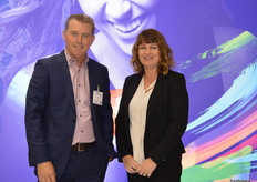 Darren Drury - Executive General Manager Pipfruit with Sarah McCormack - Executive General Manager International with T&G Global.