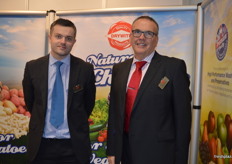 James Blaxland and Martin Clarke at DryWhite who were at the trade show for the 4th time.