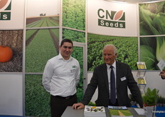 Steffan Kadiev and Paul Allen from CN Seeds.