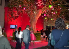 The Pink Lady stand was eye catching as ever, visitors were posing for photos with the Pink Lady girl.