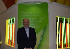 The Fresca Group had an impressive stand. Ian Craig CEO of the group.
