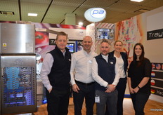 The team from PA: John Dumbell, Neil Ashton, Scott Roebuck, Sam Ashton and Claire Carless.