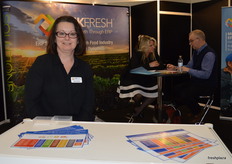 Sarah Weal from LinkFresh had been kept busy all week.