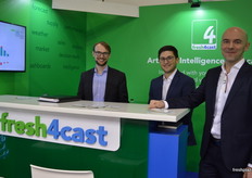 The gentlemen from fresh4cast:Tom White, Michele Dallólio and Mihai Ciobanu.