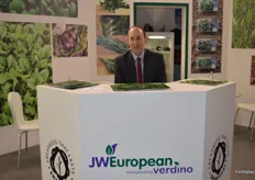 Dave Massey from JW European, supply leafy greens and salads.