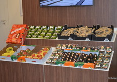 A range of products on the Westfalia stand.