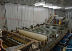 The carrot packing shed is used for six months of the year.