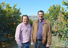 Brett Burdsal and Dan Kass with Suntreat in the Sumo grove.