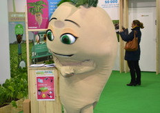 A walking parsnip entertained the children