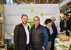 Marc de Nale from Demain la Terre and Pascal Delahaye from Le Jardin de Rabelais