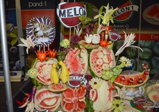 The work of a true artist at the Melon 1 booth