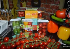 Mucci Farms is featuring its Veggies to Go. Just last week, the company won the PAC Award for this product and its packaging.
