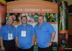 Darrell Genthner, Scott Chodnoff and Bruce Letchworth with CarbAmericas