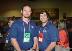 Brian Lapin and Nick Cappelluti with Catania Worldwide are walking the show.