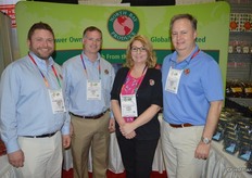 Ryan Lockman, Nick Osmulski, Sharon Robb and Brian Klumpp Jr. with North Bay Produce.