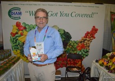 Jeff Bruff with Rock Garden proudly shows the company's Chef Shots. A single-serve shot that adds flavor and taste to any meal.