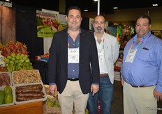 Luis Cintron, Jessie Capote and Adrian Capote with J&C Tropicals