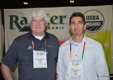Andy Tudor and Aaron DeHerrera with Rainier Fruit