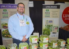 Brian Cook with Pete's Living Greens