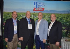 Anthony Stetson, Ryan Debuskey, Nick Dulcich and George Galloway with Sunlight International.